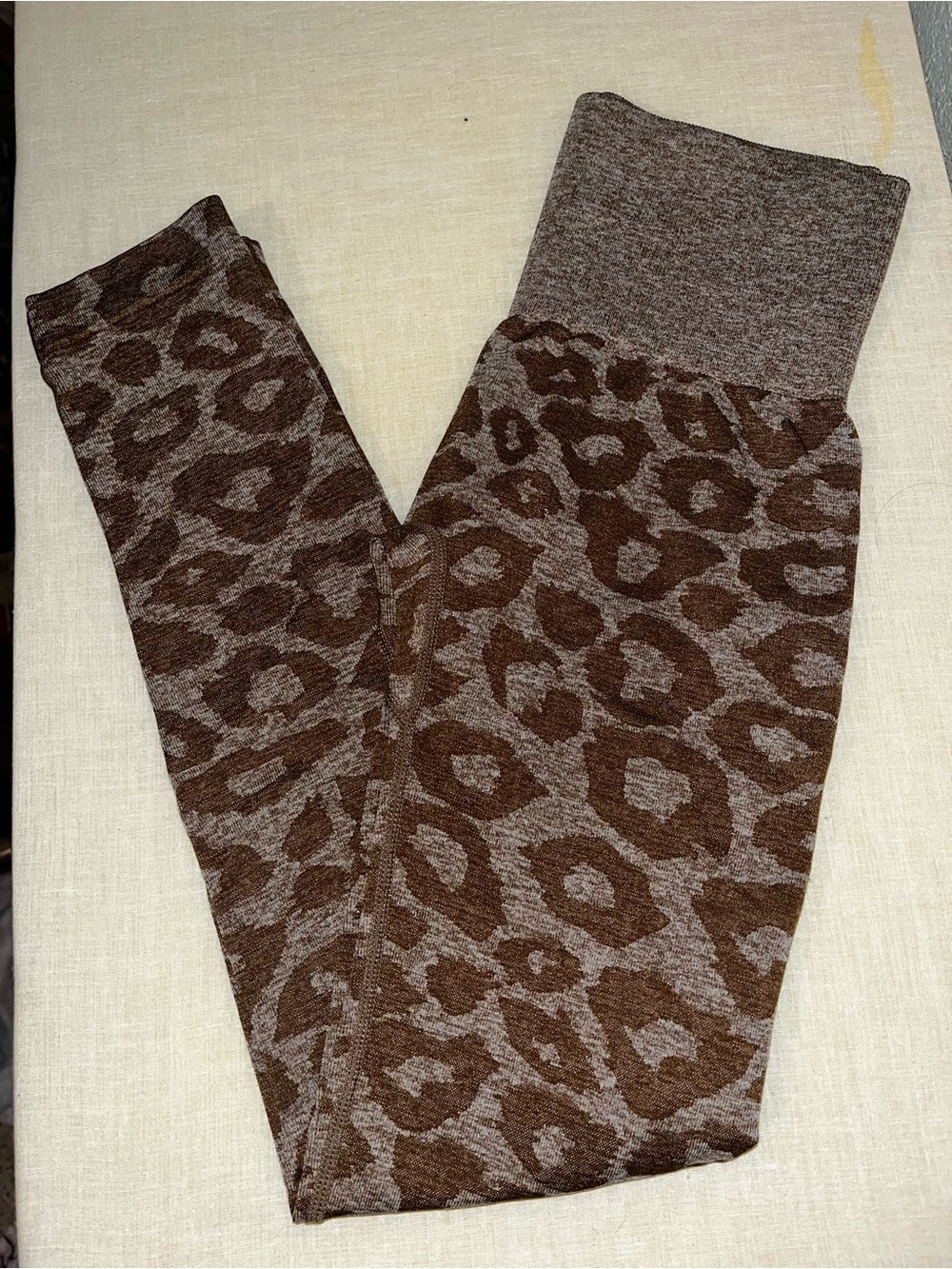 NVGTN Brown Leopard Print Leggings